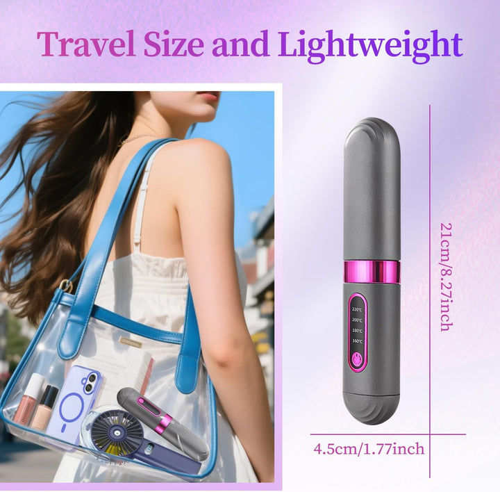 SBERAY Go Brush Pro, cepillo alisador de cabello inalámbrico con 4...