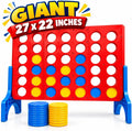 Giant 4 in a Row Game, juego jumbo para interiores y exteriores para la familia