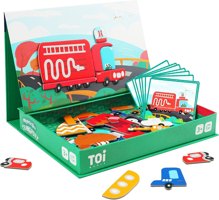 TOI Kid Magnet Toys Rompecabezas magnético para niños de 3 a 5 años...