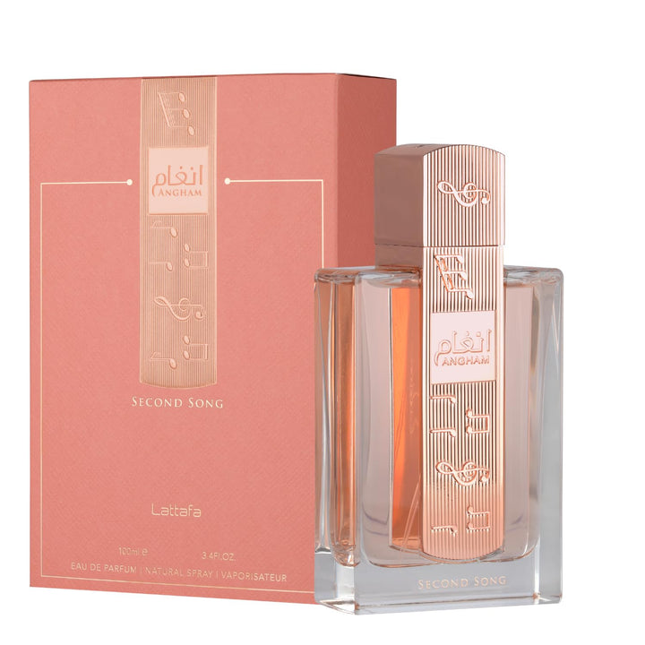 Lattafa Angham Second Song Eau de Parfum 3.4 fl oz \u2013 Fragancia...