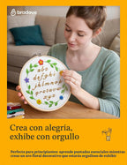 Bradove Alphabet Embroidery Kit para Beginners con Patterns