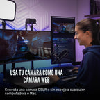 Elgato Cam Link - Tarjeta de captura 4K para cámara réflex digital, videocámara, cámara de acción