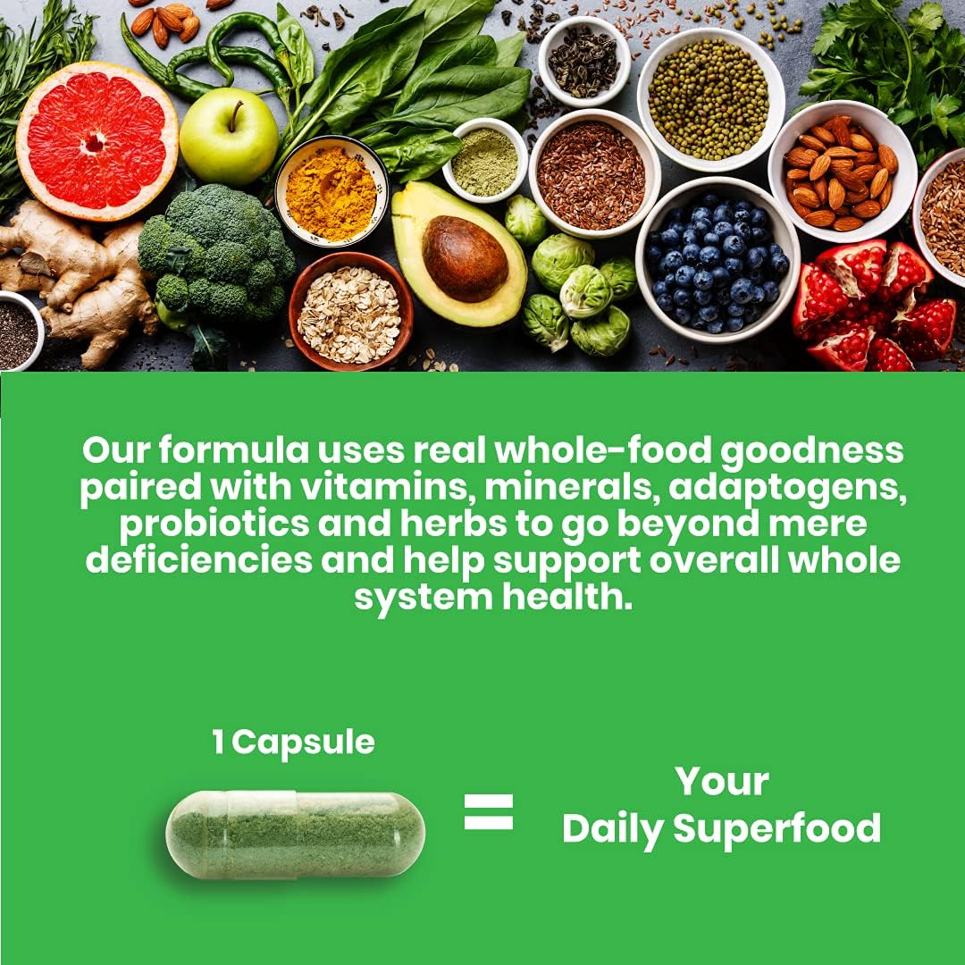 Paradise Herbs Earth's Blend Cápsulas multivitamínicas diarias...