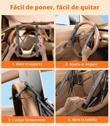 DICMKY Soporte de Montaje para Laptop de Coche Bandeja Portador del...