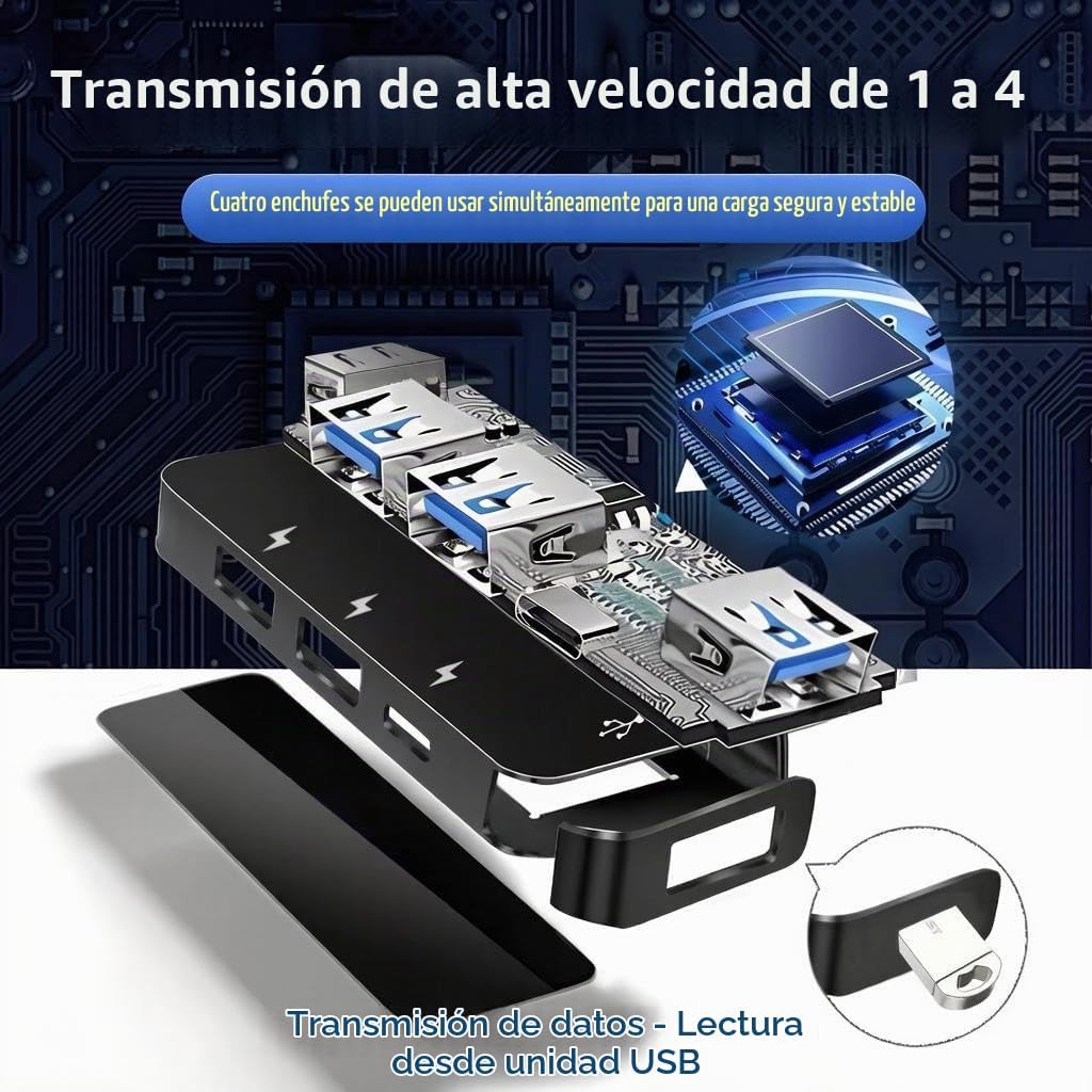 Jin-source, MJH-V317A-Black1, hub USB