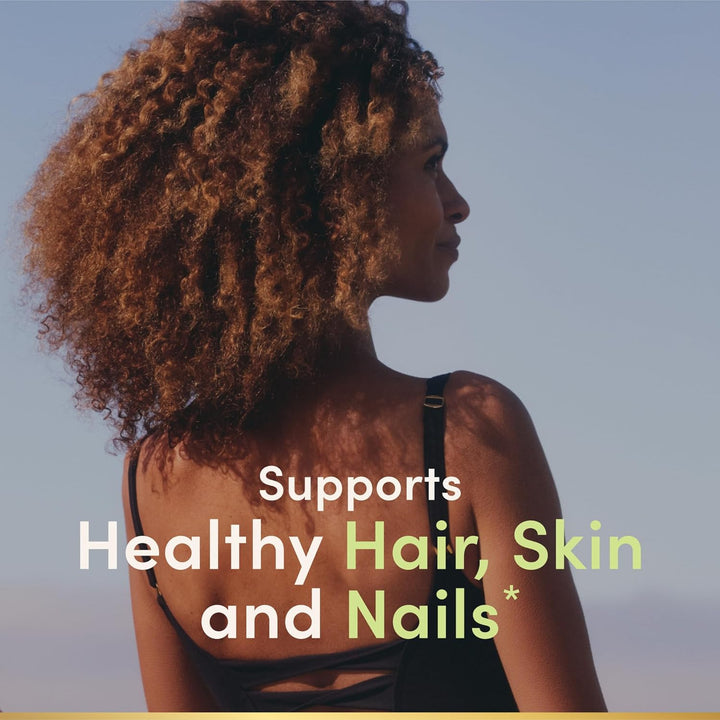 Nature\u2019s Bounty - Biotina de 10,000 mcg, fortalece la salud de...