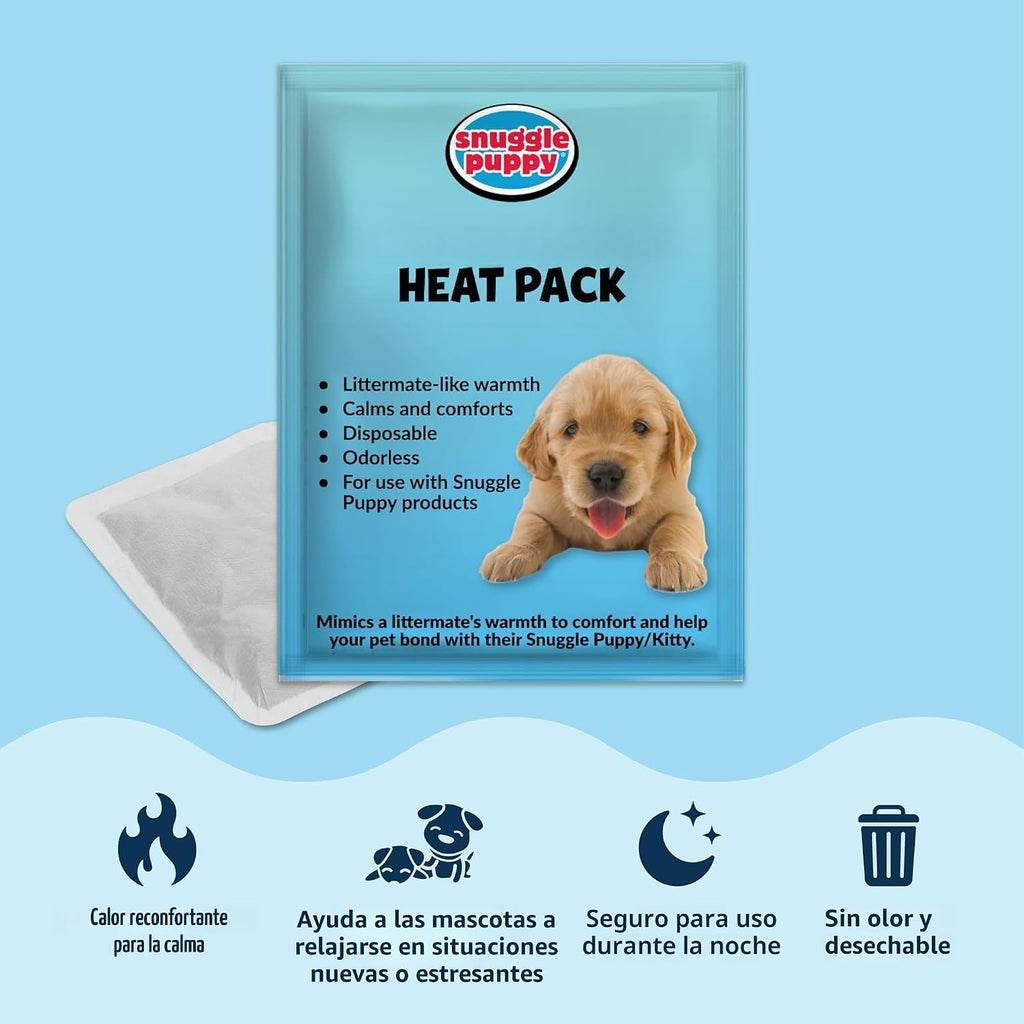 Snuggle - Juguete de latido del corazón para cachorros, comodidad relajante