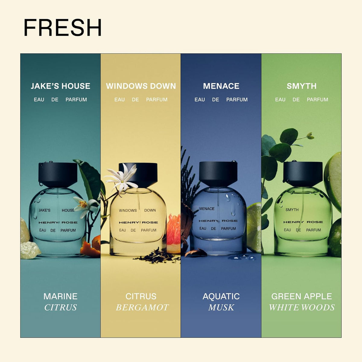 Henry Rose Full Collection Discovery Set \u2013 Juego de perfume de...