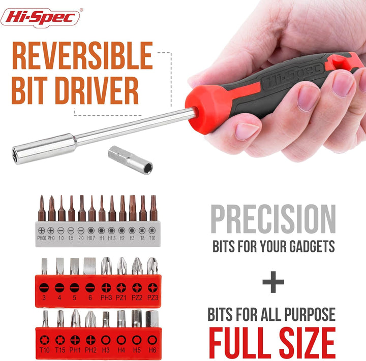 Hi-Spec Juego de herramientas, kit de herramientas para el hogar ro...