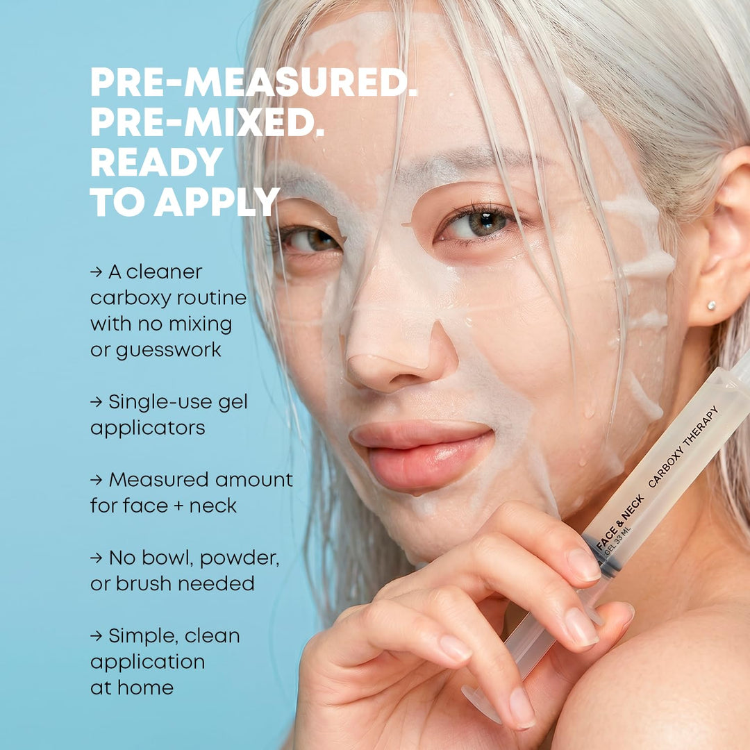 Name Skin Care Coreano Carboxy CO2 Terapia facial y cuello Juego de...