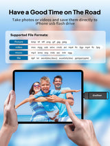 Gulloe Unidad flash de 512 GB diseñada para iPhone, memoria USB par...