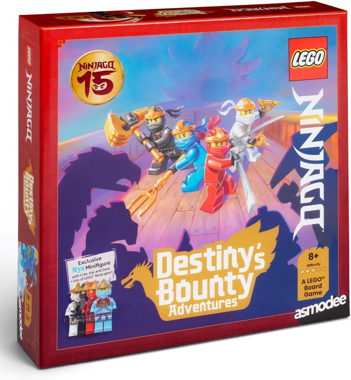 Asmodee Juego de mesa LEGO Ninjago: Destiny's Bounty Adventures