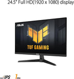 ASUS TUF Gaming 25" (24.5 visible) Monitor para juegos 1080P (V...