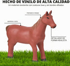 Conjunto de 8 figuras de animales de granja jumbo de Learning Minds