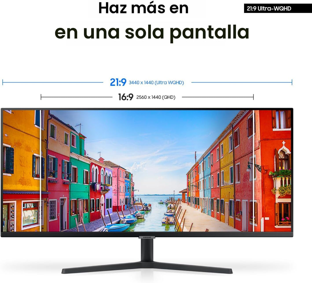 SAMSUNG Serie ViewFinity S50GC - Monitor Ultra-WQHD de 34", 100...