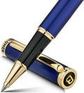 BEILUNER Bolígrafo de Bola de Lujo, Ribete de Oro de 24K, Diseños Nobles y Elegantes, Repuesto de Tinta Schneider, El Mejor Juego de Regalo de Bolígrafo de Bola para Hombres y Mujeres, Profesional