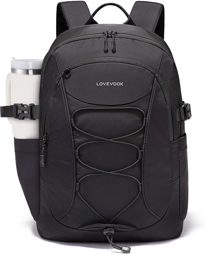 LOVEVOOK Mochila Puffer para Laptop para Mujeres, 17 pulg.
