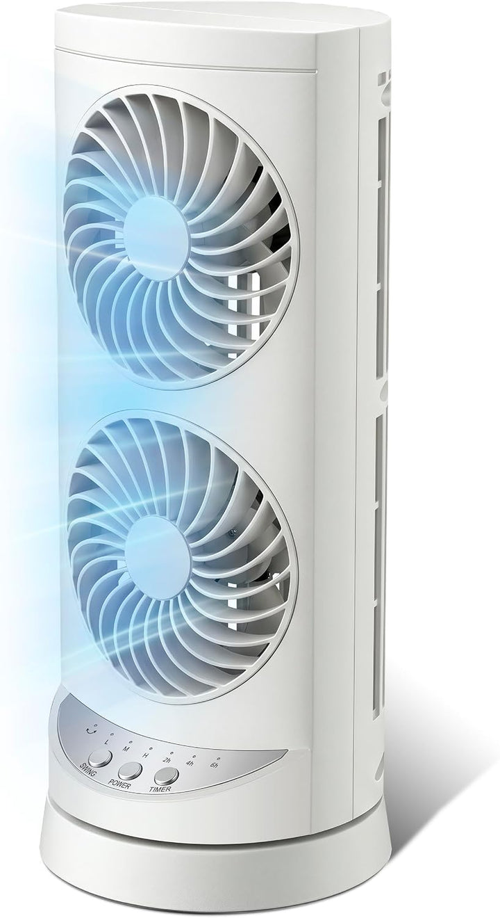 Ventiladores de refrigeración de torre personal que soplan aire frí...
