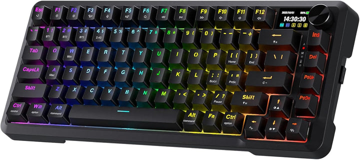 Redragon K724 PRO Wireless Gasket Gaming Keyboard w\/Hype Screen &a...