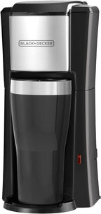 Black + Decker cafetera individual (de una sola ración), Negro, CM618