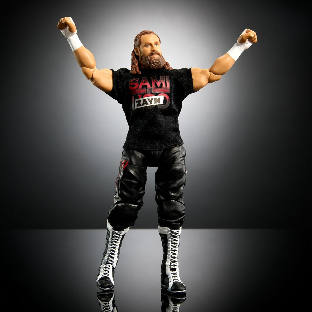 Mattel WWE Elite - Figura de acción y accesorios, serie #106 Sami Z...