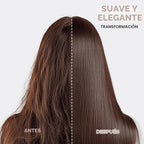 Rozamor Cepillo iónico de la enderezadora del pelo, cepillo de cerámica