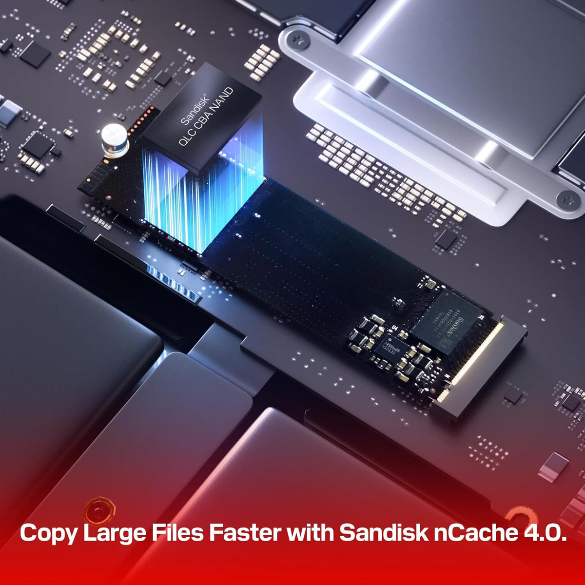 WD Blue 4TB SN5100 NVMe SSD - M.2 2280, PCIe Gen 4.0, unidad intern...
