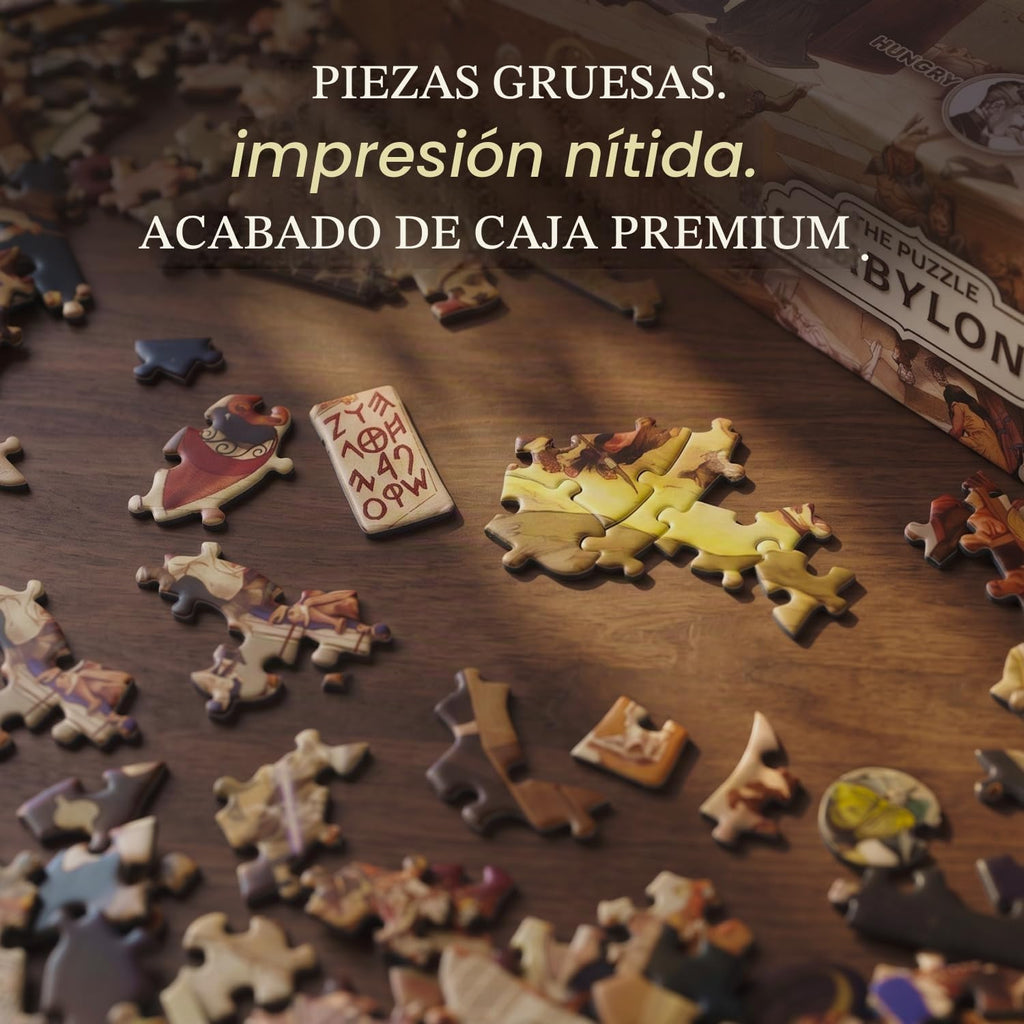 HUNGRY MINDS Babylon - Rompecabezas de 1000 piezas para adultos