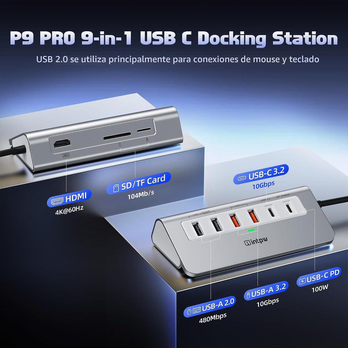 intpw, hub USB 2.0