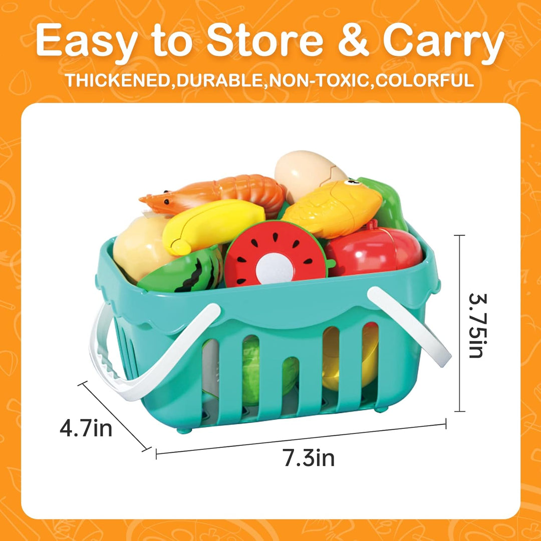Funpynani - Juego de cocina de 130 piezas para niños pequeños, jueg...