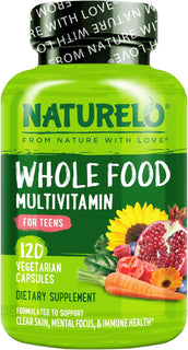 NATURELO Multivitaminas para Adolescentes Niñas\/Niños, 120 Cápsula...
