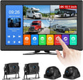 Sistema de cámara de respaldo con cable con pantalla táctil 4K de