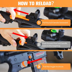 Foam Blaster 721044 JellyBullet - Lanzador de dardos suaves, 18+