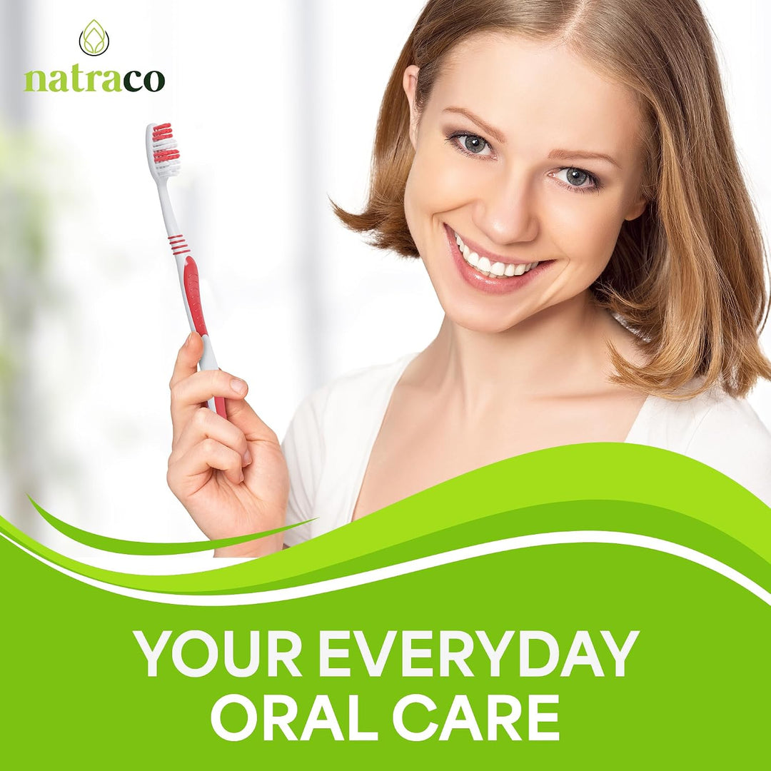 natraco Paquete de cepillos de dientes a granel con fundas | Cepill...
