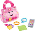 Fisher-Price Laugh & Learn My Smart Purse, rosa, juguete musical para bebé