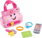 Fisher-Price Laugh & Learn My Smart Purse, rosa, juguete musical para bebé
