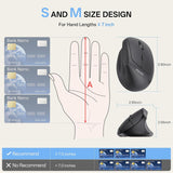 PHILIPS SPK7628 - Mouse ergonómico \u2013 Ratón vertical con 800\/1...