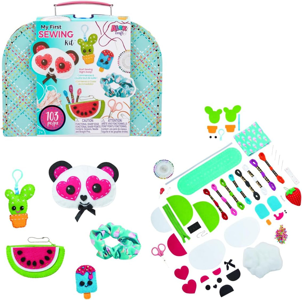 Kit de manualidades My Firsrt Sweing Kit de Alex Toys