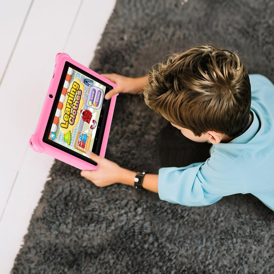 Tableta Android de 7 pulgadas para niños pequeños, pantalla IPS de...