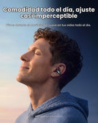 Soundcore Anker AeroClip 2 - Auriculares con clip para llamadas nítidas
