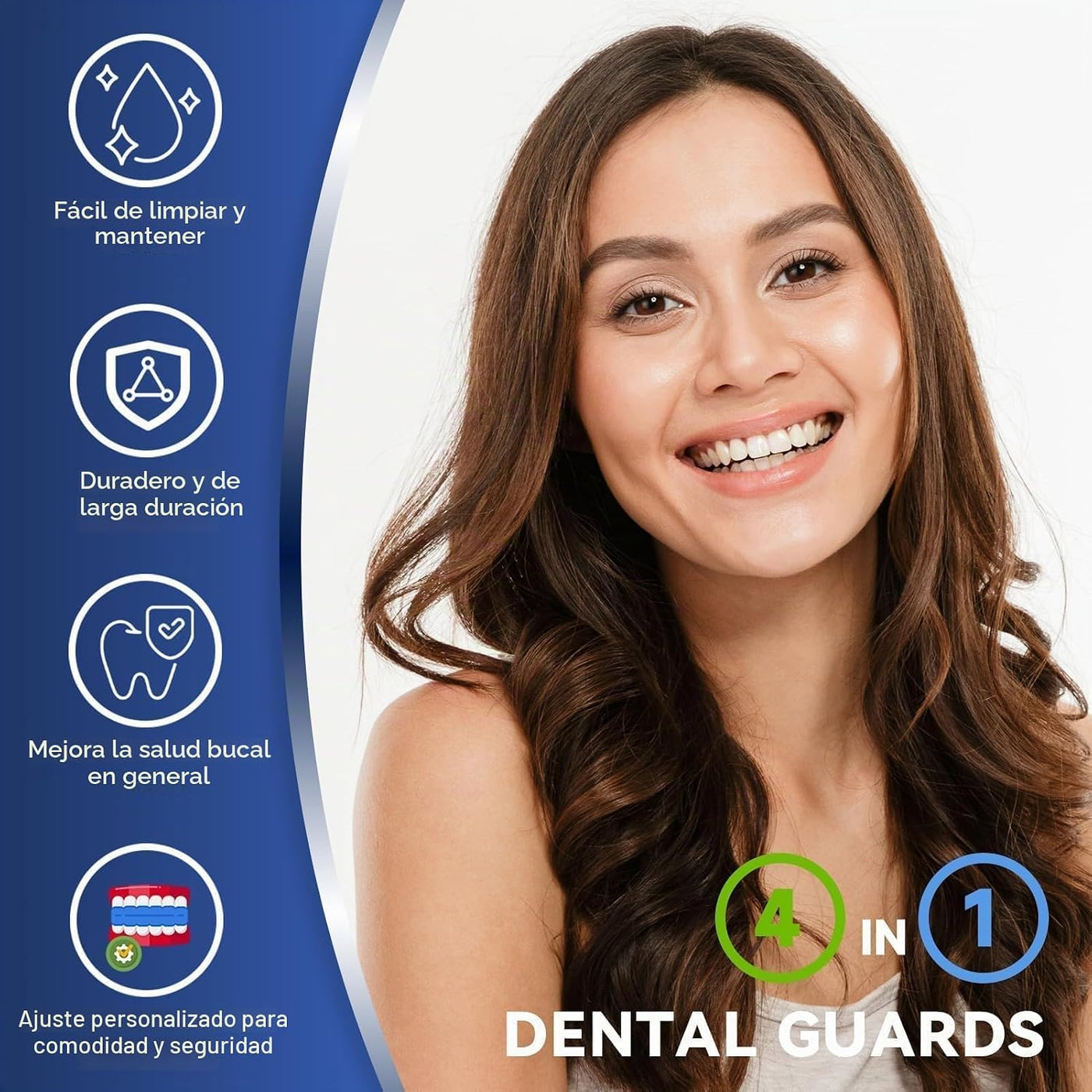 Bokzen Protector bucal para niños para rechinar dientes, paquete de...