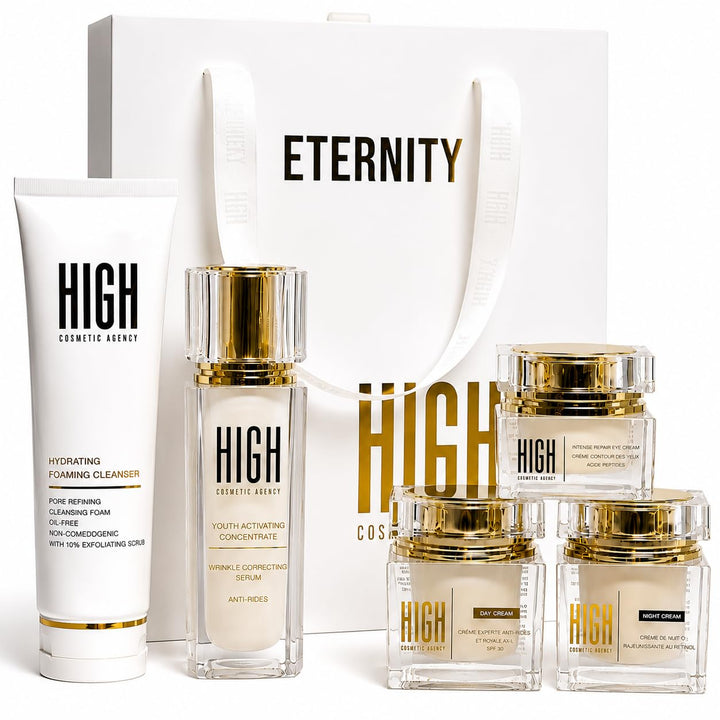 HIGH Cosmetic Agency ETERNITY - Juego de cuidado de la piel antienv...