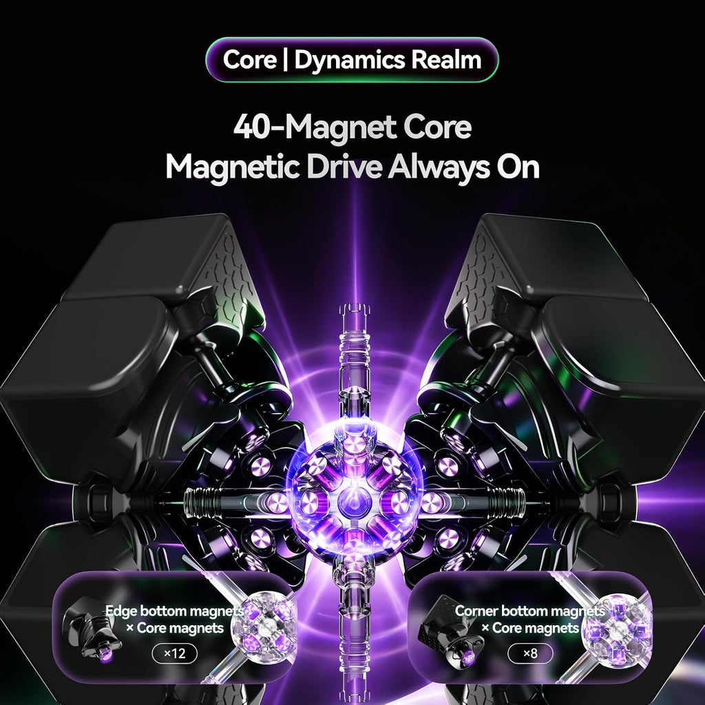 CuberShop GAN 17 MagDrive MagLev 3x3 Speed Cube, UV 2026 Premium Flagship