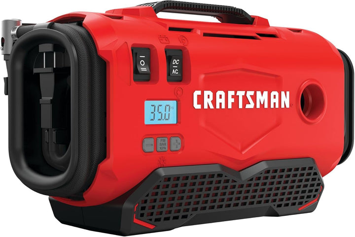 CRAFTSMAN Compresor de aire portátil para inflador de neumáticos V2...