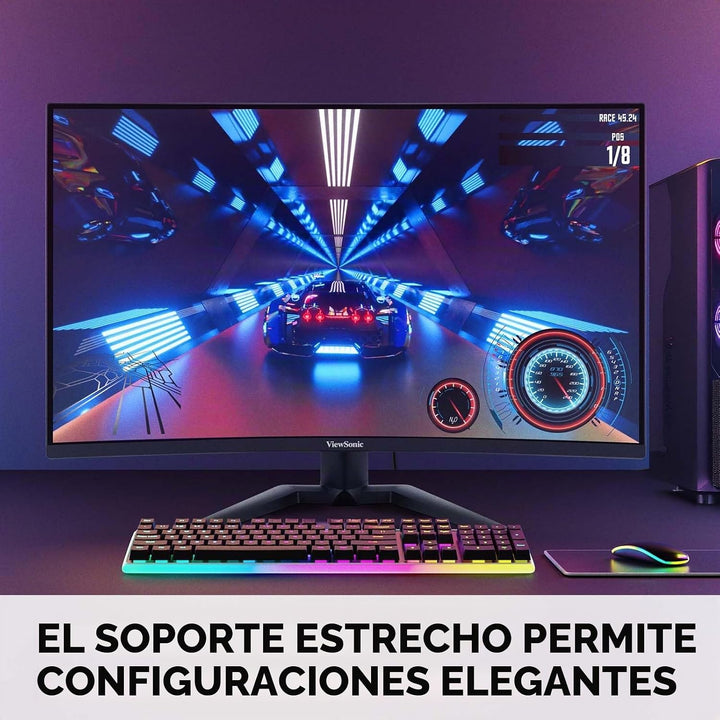 ViewSonic VX3228C-2K Monitor curvo para juegos de 32 pulgadas 1440p...