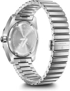 Reloj Victorinox Concept One Solar esfera negra correa de caucho 39mm