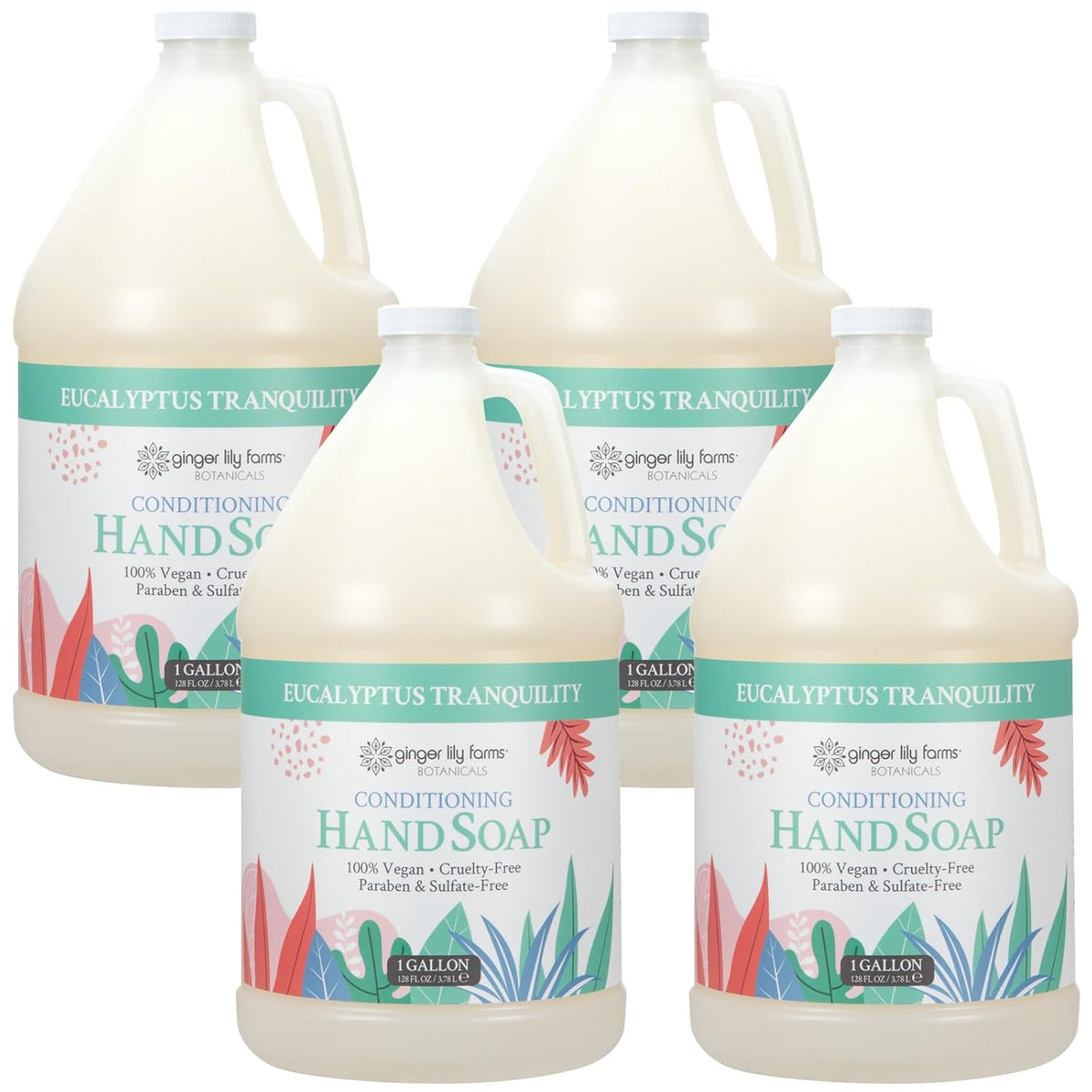 Ginger Lily Farms Botanicals - Recambio de jabón líquido acondicion...