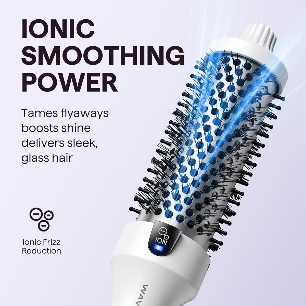 Wavytalk Cepillo Térmico Blowout Boost, Cepillo Redondo Calentado d...
