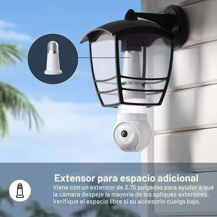 Luna - Cámara de seguridad inalámbrica para exteriores e interiores...