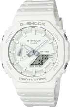 G-Shock Casio GA2100-7A7 - Reloj analógico digital con correa de resina blanca tono sobre tono